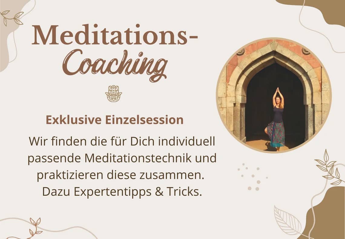 Maßgeschneidertes Online Meditations-Coaching 1:1 | 25 Jahre Erfahrung MANU SARONA • health mind spirit • Dein Blog für ganzheitliches Wohlbefinden Meditations-Coaching