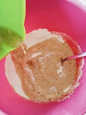 Bananenmus zum Mehl