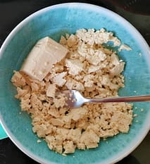 Tofu natur Rührei