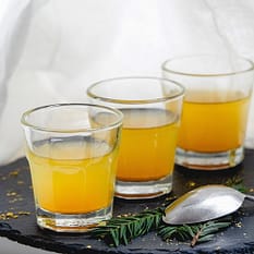 Rezept: Ingwer Kurkuma Shots