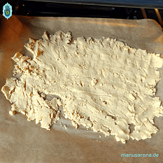 glutenfreies Paniermehl Backpapier