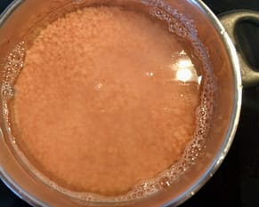 ayurveda rote Linsen Suppe