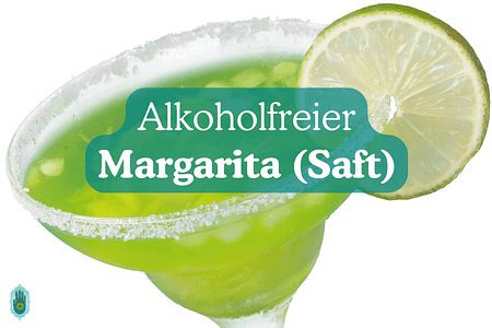 Alkoholfreier grüner Margarita-Saft Mocktail