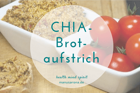 mediterraner Chia Brotaufstrich