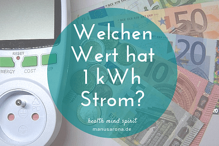 Welchen Wert hat eine kWh Strom