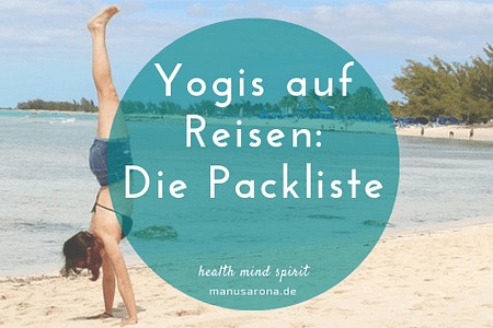 Yogis auf Reisen platzsparende Wanderlust