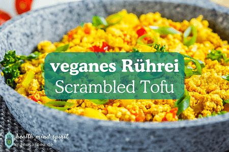 veganes Rührei scrambled Tofu