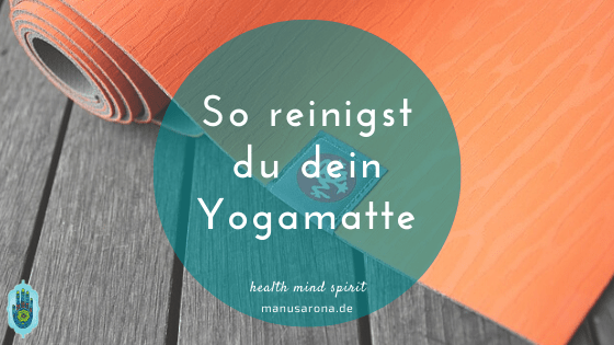 So reinigst du dein Yogamatte