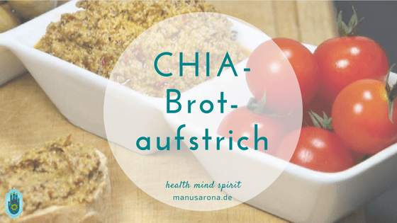 mediterraner Chia Brotaufstrich