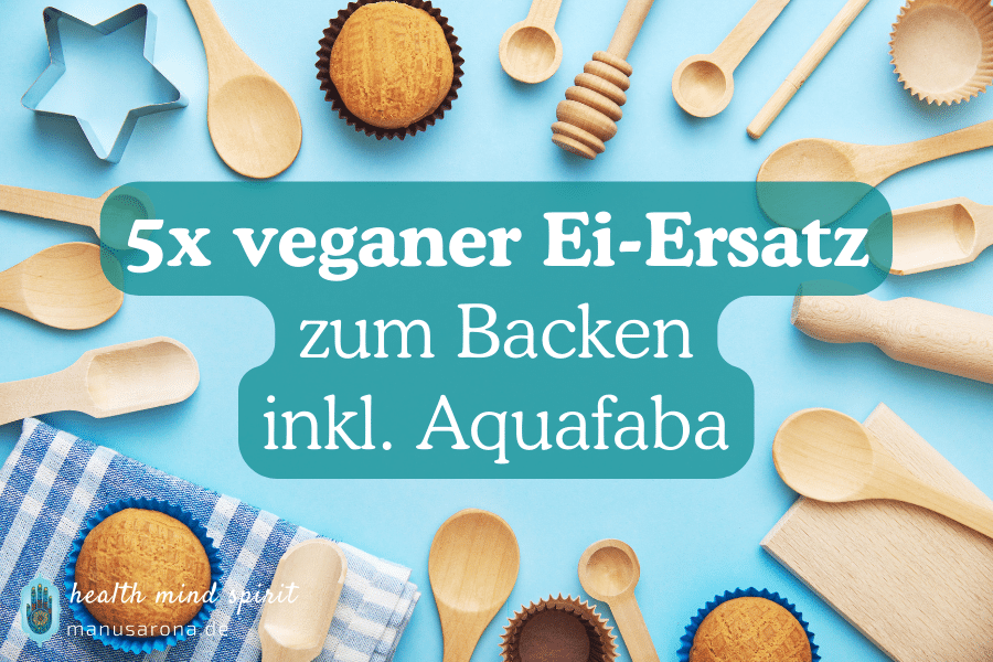 5x veganer Ei-Ersatz zum Backen Aquafaba