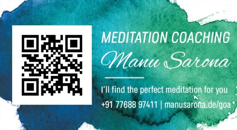 Individual Meditation Coaching in Palolem Goa/India MANU SARONA • health mind spirit • Dein Blog für ganzheitliches Wohlbefinden meditation Coaching learn to meditate Palolem Canacona Goa